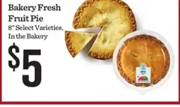 Mariano's Bakery Fresh Fruit Pie offer