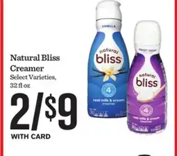 Mariano's Natural Bliss Creamer offer