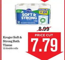 Mariano's Kroger Soft & Strong Bath Tissue offer