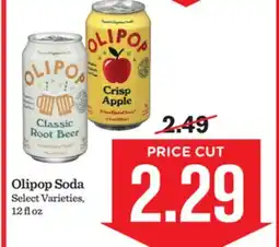 Mariano's Olipop Soda offer