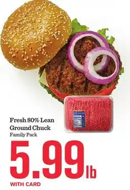 Mariano's Fresh 80% Lean Ground Chuck offer