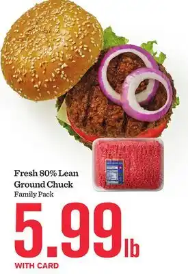 Mariano's Fresh 80% Lean Ground Chuck offer