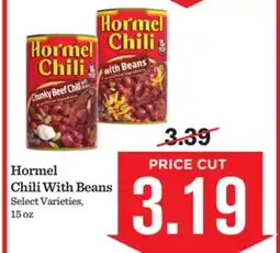 Mariano's Hormel Chili With Beans offer
