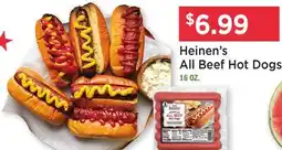 Heinen's Heinen's All Beef Hot Dogs offer