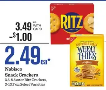 Mariano's Nabisco Snack Crackers offer