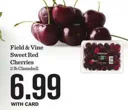 Mariano's Field & Vine Sweet Red Cherries offer