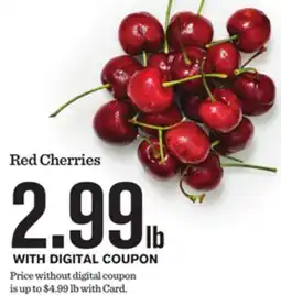Mariano's Red Cherries offer