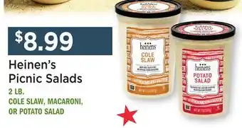 Heinen's Heinen's Picnic Salads offer