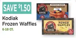 Heinen's Kodiak Frozen Waffles offer