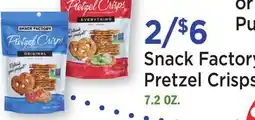 Heinen's Snack Factory Pretzel Crisps offer