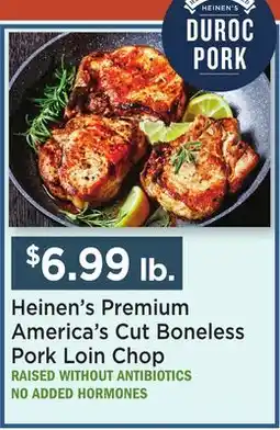 Heinen's Heinen's Premium America's Cut Boneless Pork Loin Chop offer