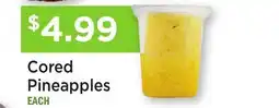 Heinen's Cored Pineapples offer