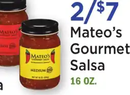 Heinen's Mateo's Gourmet Salsa offer
