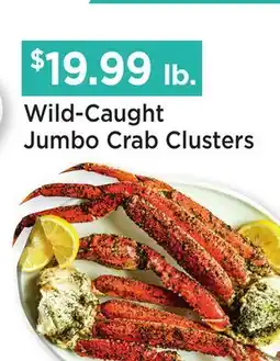 Heinen's Wild-Caught Jumbo Crab Clusters offer
