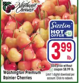 Jewel-Osco Washington Premium Rainier Cherries offer