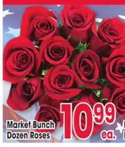 Jewel-Osco Market Bunch Dozen Roses offer