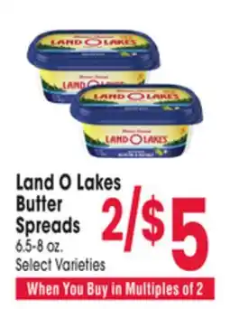 Jewel-Osco Land O Lakes Butter Spreads offer