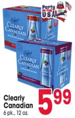 Jewel-Osco Clearly Canadian offer