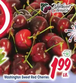Jewel-Osco Washington Sweet Red Cherries offer