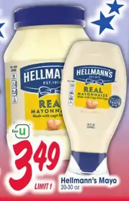 Jewel-Osco Hellmann's Mayo offer
