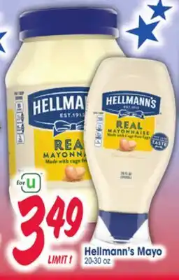 Jewel-Osco Hellmann's Mayo offer