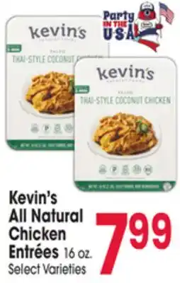 Jewel-Osco Kevin's All Natural Chicken EntrΓ©es offer