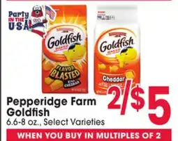 Jewel-Osco Pepperidge Farm Goldfish offer