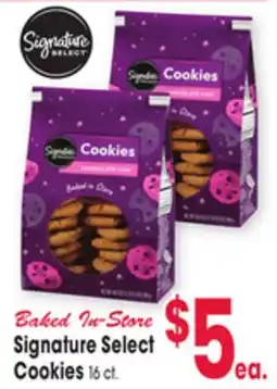 Jewel-Osco Signature Select Cookies offer