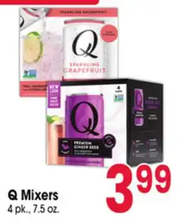 Jewel-Osco Q Mixers offer