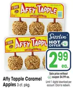 Jewel-Osco Affy Tapple Caramel Apples offer