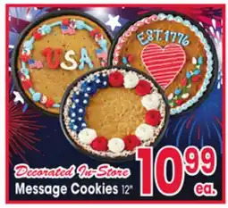Jewel-Osco Message Cookies offer
