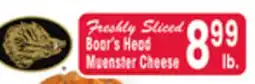Jewel-Osco Boar's Head Muenster Cheese offer