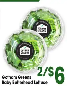 Jewel-Osco Gotham Greens Baby Butterhead Lettuce offer