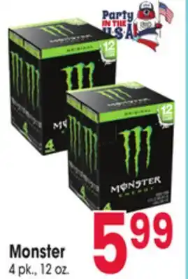 Jewel-Osco Monster offer