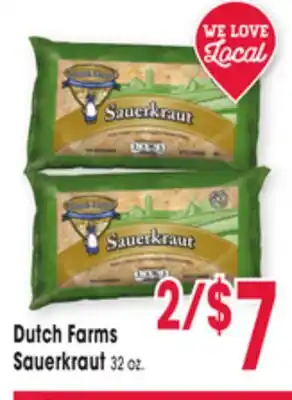 Jewel-Osco Dutch Farms Sauerkraut offer
