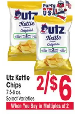 Jewel-Osco Utz Kettle Chips offer