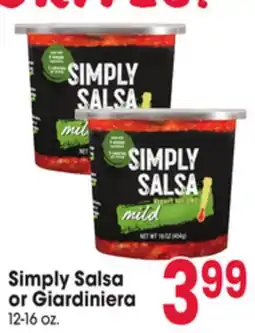 Jewel-Osco Simply Salsa or Giardiniera offer
