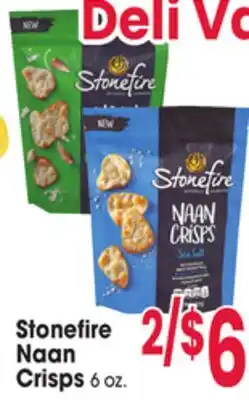 Jewel-Osco Stonefire Naan Crisps offer