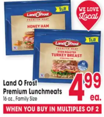 Jewel-Osco Land O Frost Premium Lunchmeats offer