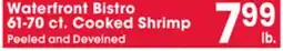 Jewel-Osco Waterfront Bistro 61-70 ct. Cooked Shrimp offer
