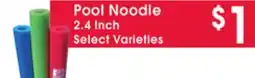 Jewel-Osco Pool Noodle offer