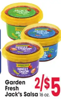 Jewel-Osco Garden Fresh Jack's Salsa offer