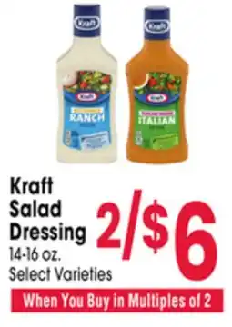 Jewel-Osco Kraft Salad Dressing offer