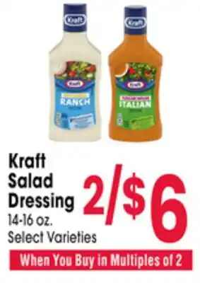 Jewel-Osco Kraft Salad Dressing offer