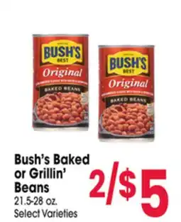 Jewel-Osco Bush's Baked or Grillin' Beans offer