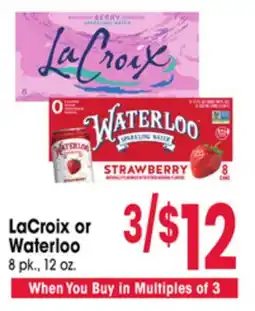 Jewel-Osco LaCroix or Waterloo offer