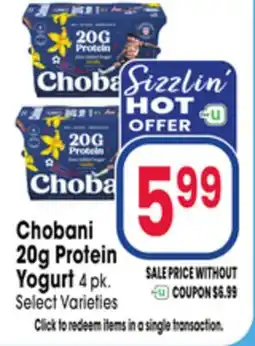Jewel-Osco Chobani 20g Protein Yogurt offer