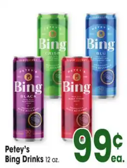 Jewel-Osco Petey's Bing Drinks offer