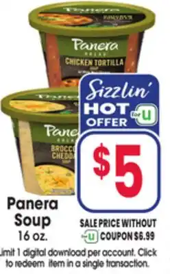 Jewel-Osco Panera Soup offer