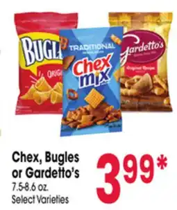 Jewel-Osco Chex, Bugles or Gardetto's offer